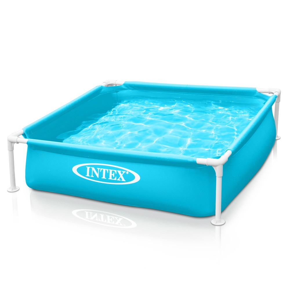 Intex 57173 Mini Frame Square Pool for Children and Dogs