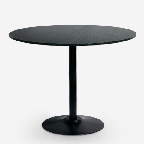 Blackwood Round Tulip Style Table 80cm Kitchen Dining Room Promotion