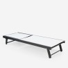 4 sun loungers for garden pool aluminum wheels Rimini Cheap