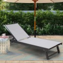 4 sun loungers for garden pool aluminum wheels Rimini Sale
