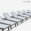 20 Relax Garden Sun Loungers with Wheels Rimini Offers
