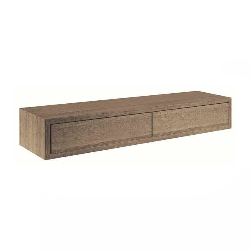 Mensola con cassetti. Floating shelf with drawers 