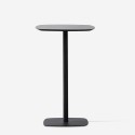 High table for bar stools square 60x60cm modern style Arven Catalog