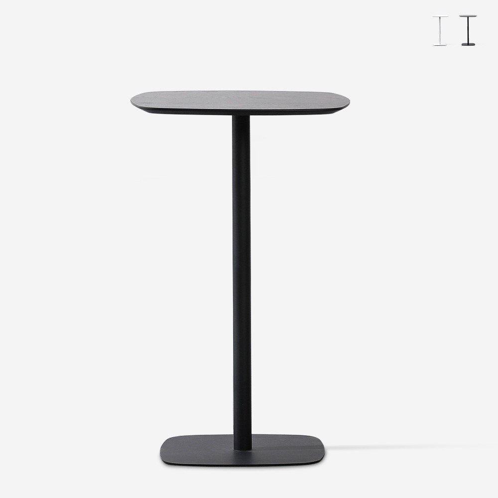 High table for bar stools square 60x60cm modern style Arven