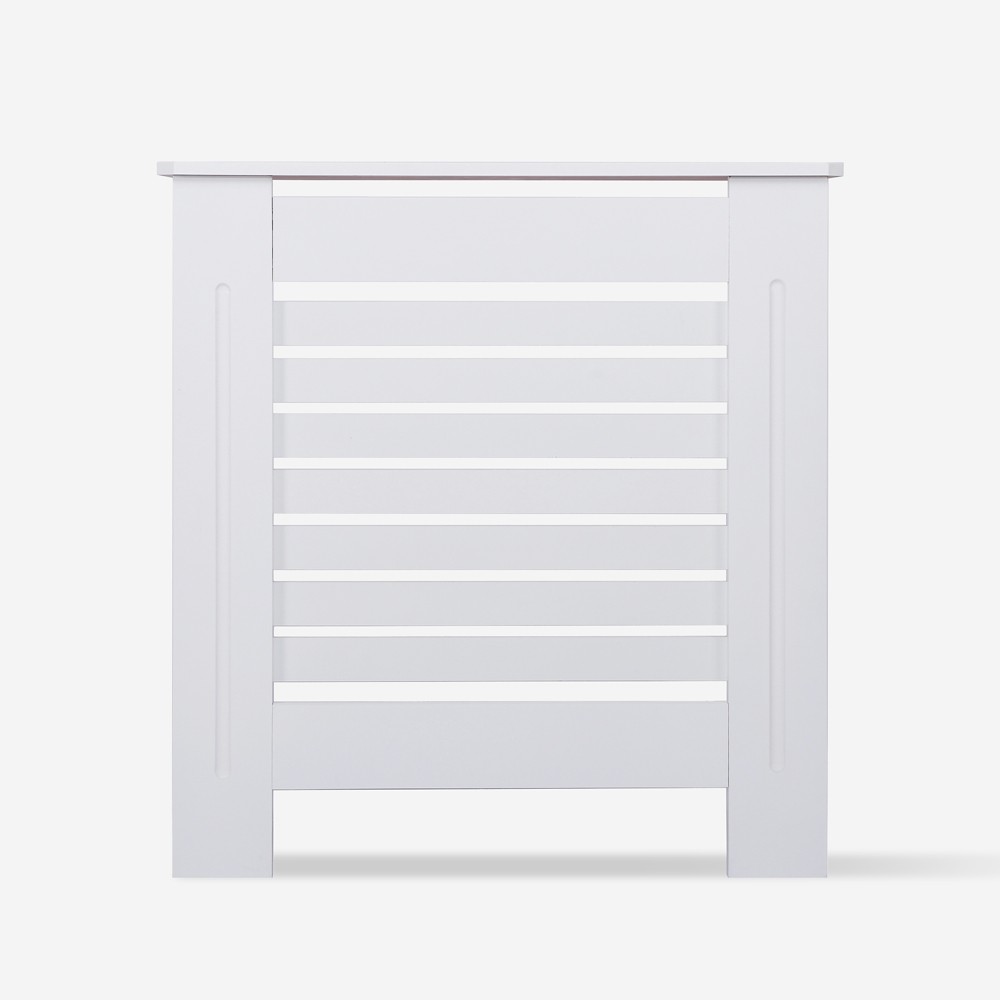 Wormer M Wooden Radiator Cover in White 78x19x81.5h