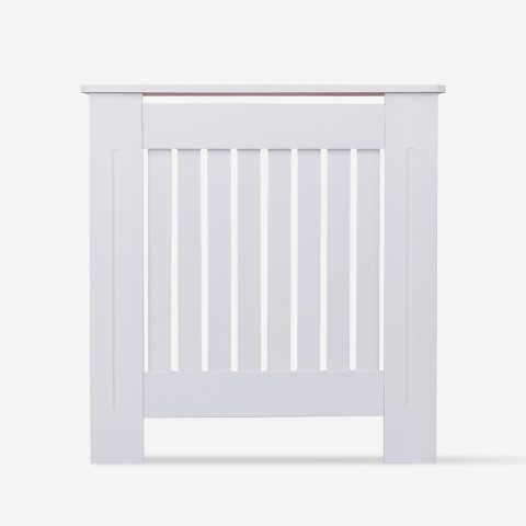 Wooden radiator cover white 78x19x81.5h Heeter M Promotion