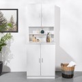 Lario Stackable Washer Dryer Cabinet with Storage Doors Promotion