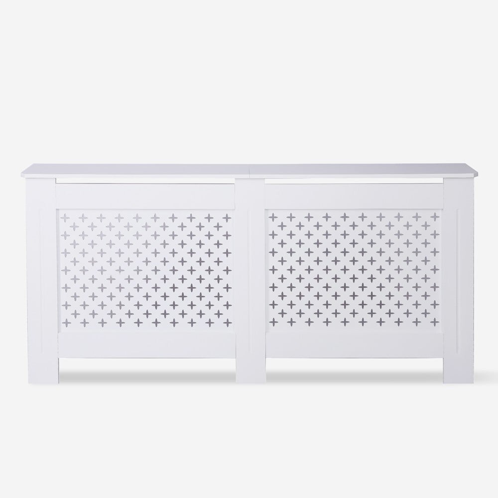White wooden radiator cover 172x19x81.5h Fencer XXL