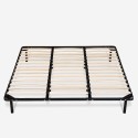 Wooden orthopedic bed frame king size 180x200cm Luzern King On Sale