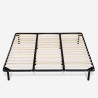 Wooden orthopedic bed frame king size 180x200cm Luzern King On Sale