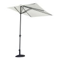 Rectangular Wall-Mounted Parasol 2.30x1.30m for Garden or Terrace Lanai On Sale