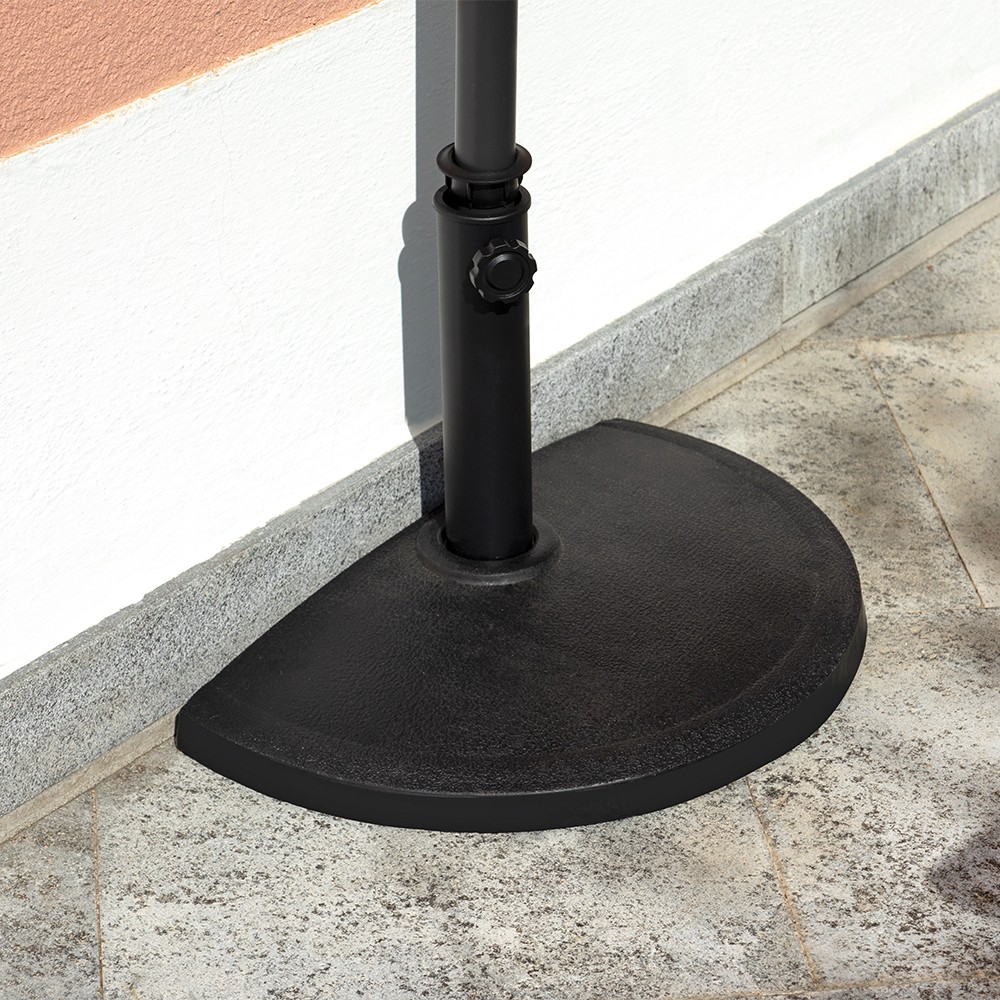 9 kg Resin Wall-Mounted Umbrella Base Mid
