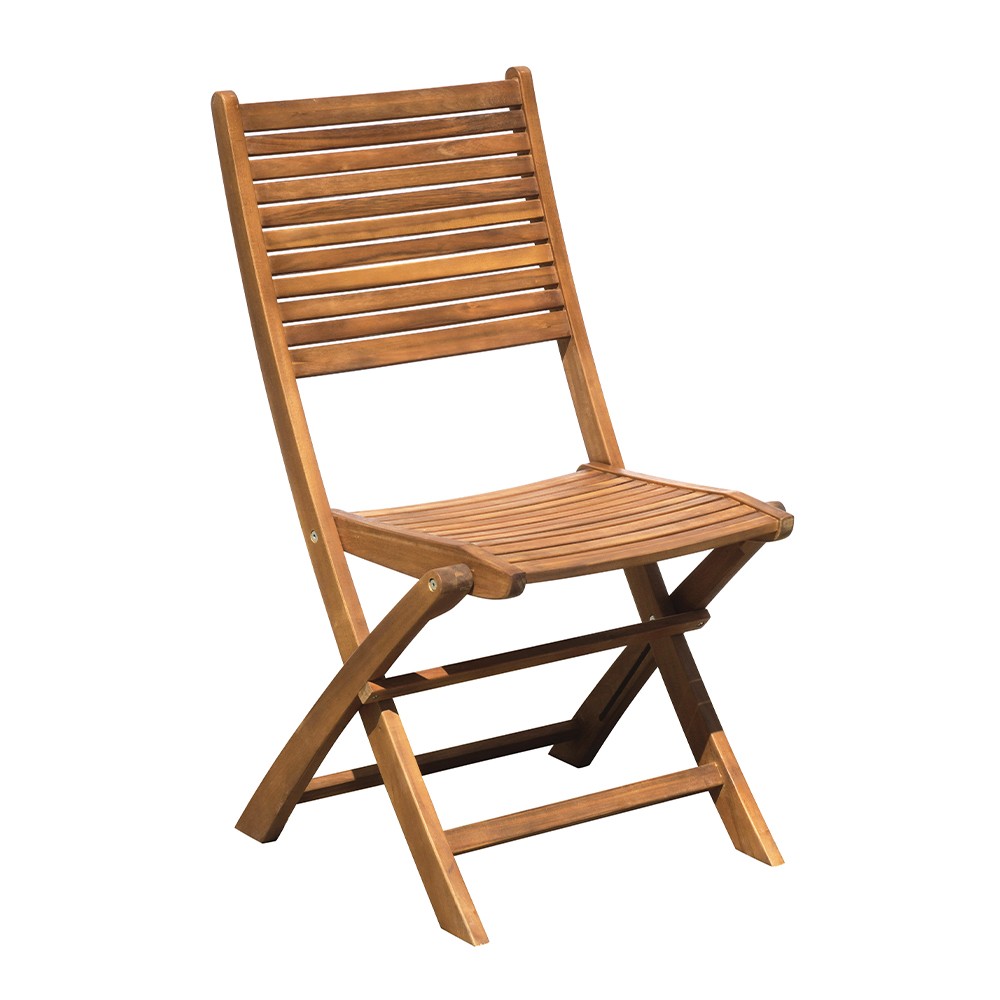 Folding Wooden Outdoor Garden Chair for Balcony Terrace Giava