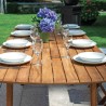 Expandable outdoor garden wooden table 180-240cm Munroe On Sale