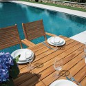 Expandable outdoor garden wooden table 180-240cm Munroe Offers