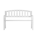 Bench outdoor garden 2 seats in iron and cast iron 123x63x87cm Lorey Choice Of