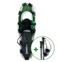 Snowshoes snowshoes steel crampons adjustable poles Annapurna On Sale
