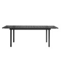 Expandable modern dining table for garden 150-210x95cm Hilda Promotion
