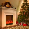 Modern Freestanding Electric Fireplace, Energy-Saving 1500W Karlstad Discounts