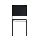 Denali Stackable Anthracite Aluminum Chair for Garden, Bar, or Restaurant Offers