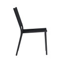 Denali Stackable Anthracite Aluminum Chair for Garden, Bar, or Restaurant Sale