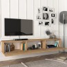 Mobile TV wall-mounted 3-door 180cm modern design Damla living room Characteristics