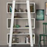 Modern Wall Bookshelf 90x22x150cm White 5 Shelves Almira Offers