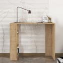 Desk office study 3 shelves 90x40x74cm modern wooden Netenya Sale