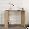 Desk office study 3 shelves 90x40x74cm modern wooden Netenya Sale