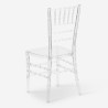Stock 20 transparent chairs for restaurant ceremonies events Chiavarina Crystal Sale