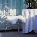 Stock 20 transparent chairs for restaurant ceremonies events Chiavarina Crystal Offers
