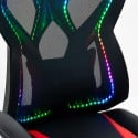 Gaming chair office chair ergonomic adjustable RGB light Gundam. Measures