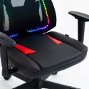 Gaming chair office chair ergonomic adjustable RGB light Gundam. Price