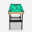 Folding 3in1 Multifunction Game Table: Billiards, Ping Pong, Hockey, Texas Model