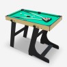 Folding 3in1 Multifunction Game Table: Billiards, Ping Pong, Hockey, Texas Offers