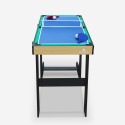 Folding 3in1 Multifunction Game Table: Billiards, Ping Pong, Hockey, Texas Bulk Discounts