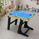Folding 3in1 Multifunction Game Table: Billiards, Ping Pong, Hockey, Texas On Sale
