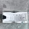 Rectangular built-in wall whirlpool bathtub Itaca Bulk Discounts