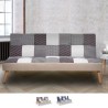 Sofa bed 2-3 seats in modern patchwork style fabric Kolorama+