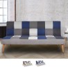 Sofa bed 2-3 seats in modern patchwork style fabric Kolorama+ On Sale