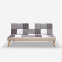 Sofa bed 2-3 seats in modern patchwork style fabric Kolorama+ Choice Of