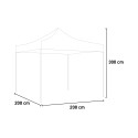Outdoor Folding Garden Gazebo 2x2 Market PVC Tarp Eventide Model