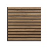20 x decorative panel 58x58cm sound-absorbing wood walnut Deco MXN On Sale