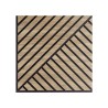 20 x wood panel oak sound-absorbing decorative 58x58cm Deco MXR Catalog