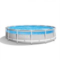 Intex above ground round pool 427x107cm Prisma Frame Clearview 26722 Promotion