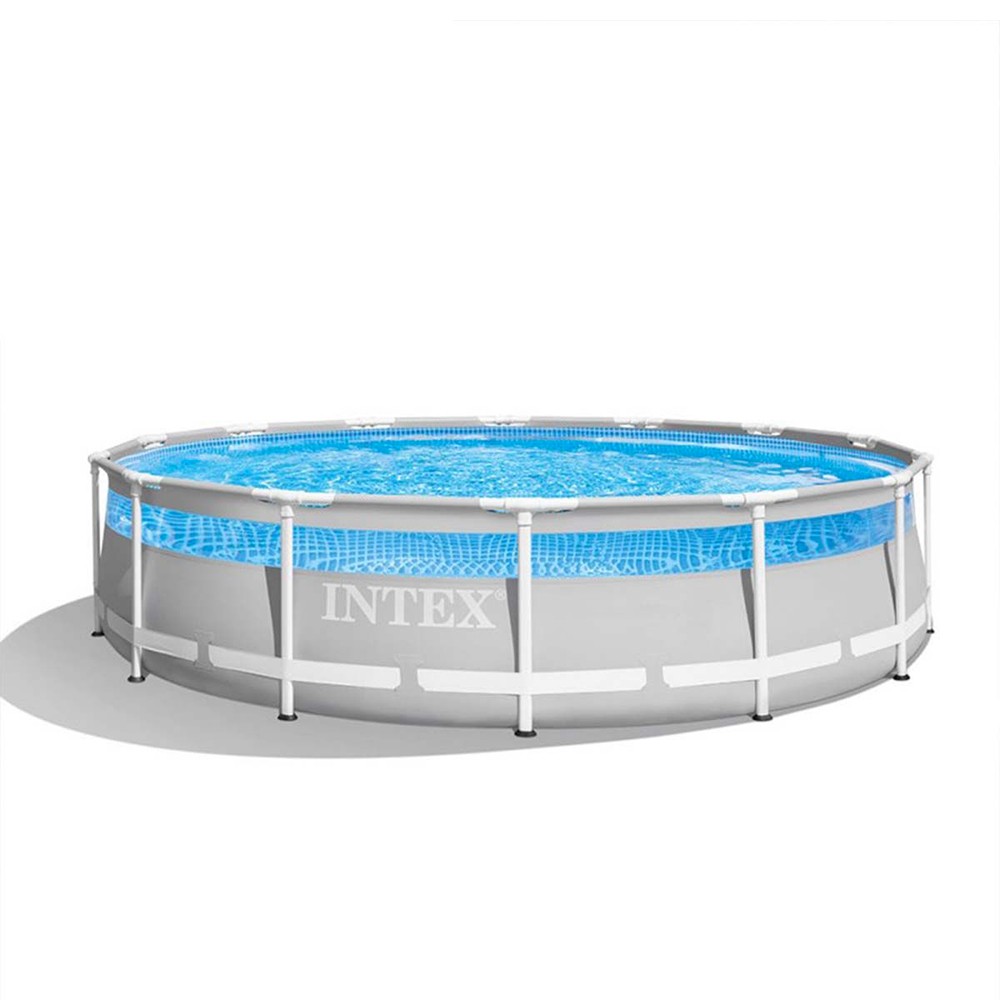 Intex above ground round pool 427x107cm Prisma Frame Clearview 26722