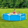 Round pool 244x51cm above ground Intex Metal Frame 28205 Offers