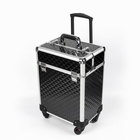Professional makeup trolley carrying case for beauticians, 4 trays Betel. Promotion