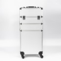 Esthetician trolley suitcase with make-up holder 4 wheels Sirius. Choice Of