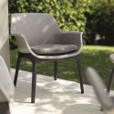 Garden Outdoor Lounge Set 2 Armchairs Sofa Coffee Table Luxor Lounge Model